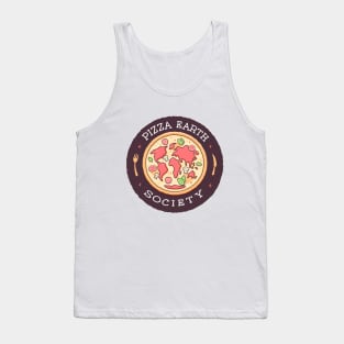 Pizza Earth Society Tank Top